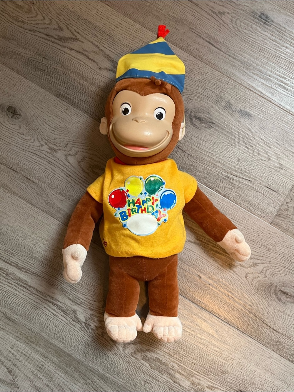 Curious George Happy Birthday Plush Toy